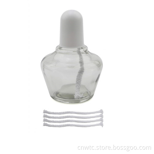 250ml/150ml Laboratory Glass Alcohol Burner Lamp with Cotton Wick: A Reliable Heating Tool for Chemistry Experiments